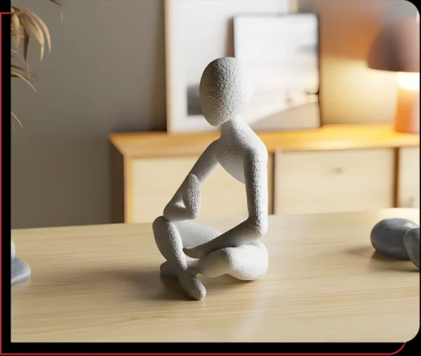 3D Yoga man