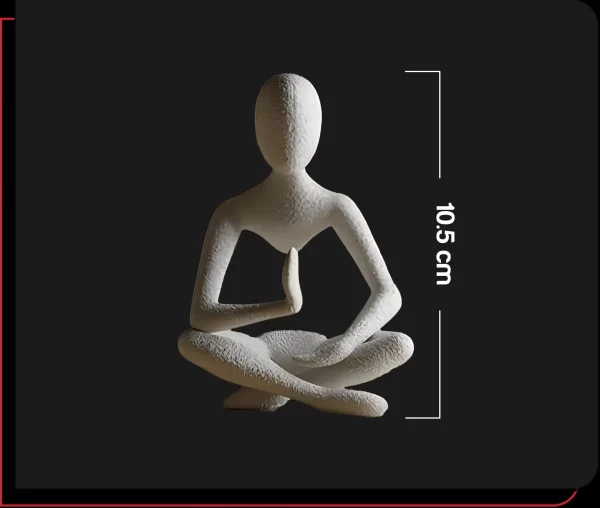 3D Yoga man Sizes